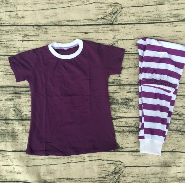 

boutique pajamas for baby children sweety designs short sleeve pajamas in low price, Blue;red