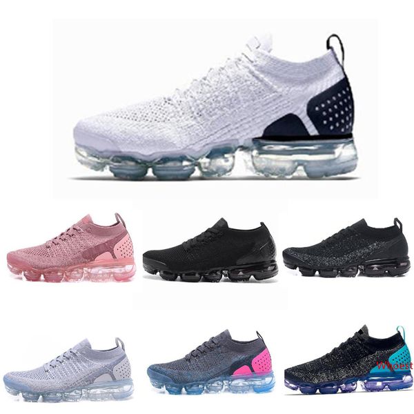 

2019 knit 2.0 fly 1.0 running shoes men women bhm red orbit metallic gold triple black designer shoes sneakers trainers 36-45