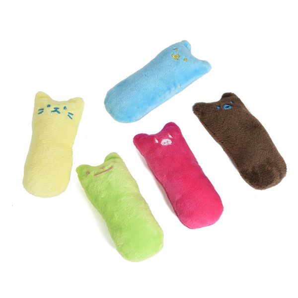 

cute pillow scratch crazy cat kicker catnip toy teeth grinding toys h99f