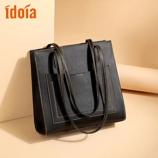

women bag oil wax women's leather handbags lady hand bags with purse pocket women messenger bag big tote sac bols