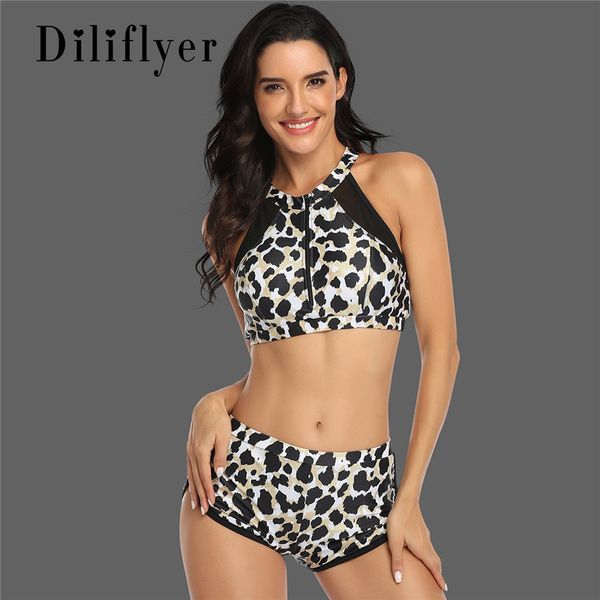 

ins explosion models in europe and america swimsuit hi fish new sports explosion models two-piece swimsuit amazon bikini manufacturers s, White;black