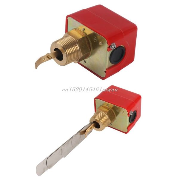 

hfs-20/15/25 r3/4 liquid water oil sensor control automatic paddle flow switch 15a 250v ip54 new 2019
