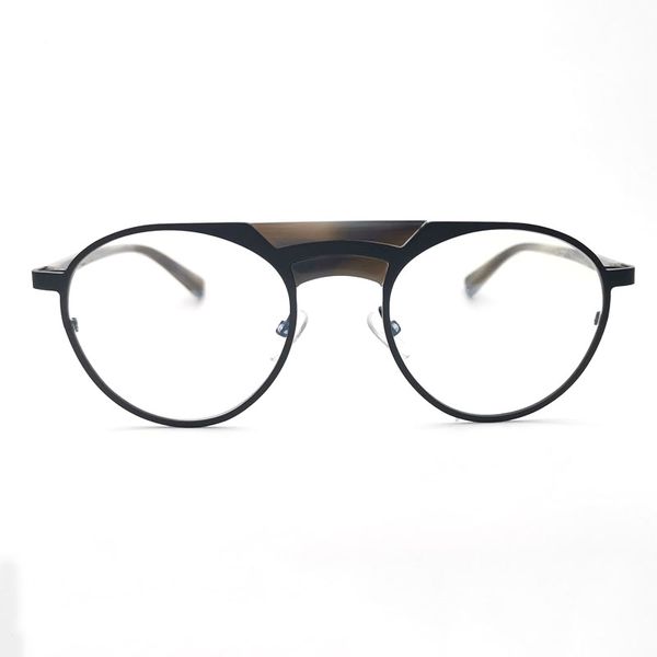 

new style fashion spectacle eyeglasses acetate metal design optics eyewear, Silver