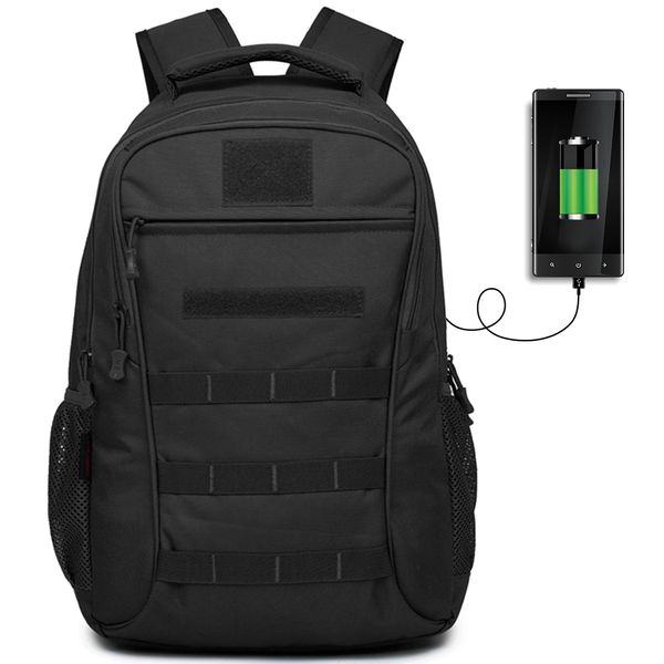 

50l outdoor sport tactical bag climbing mountaineering usb charging lapbackpack hiking trekking rucksak