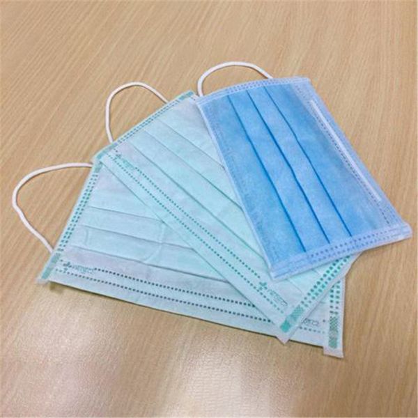 

анти-туман пылезащитная дышащая 3-слойная нетканая маска бесплатная доставка dhl одноразовые нос и рот мужчины женщины пылезащитные точечные