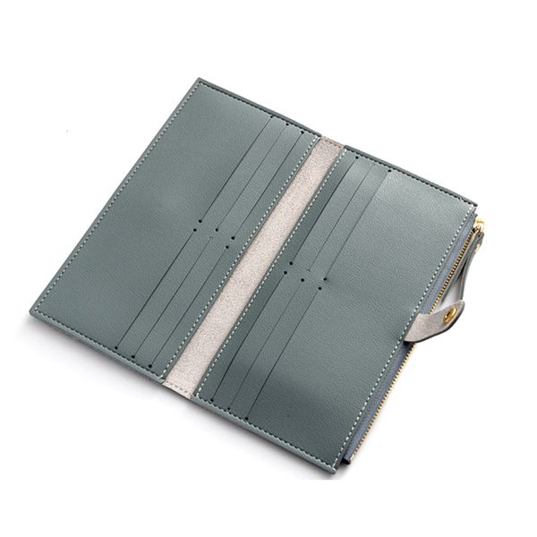 

женщины длинный кошелек искусственная кожа мешок монеты держатель карты молния billfold случайный кошелек ka-best, Red;black