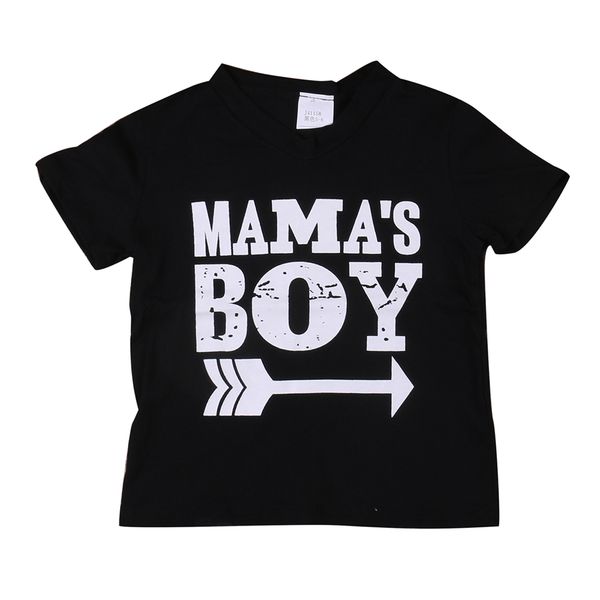 

infant newborn baby boy t shirt black letter printed o neck toddler kids short sleeve t-shirt boys clothes, Blue