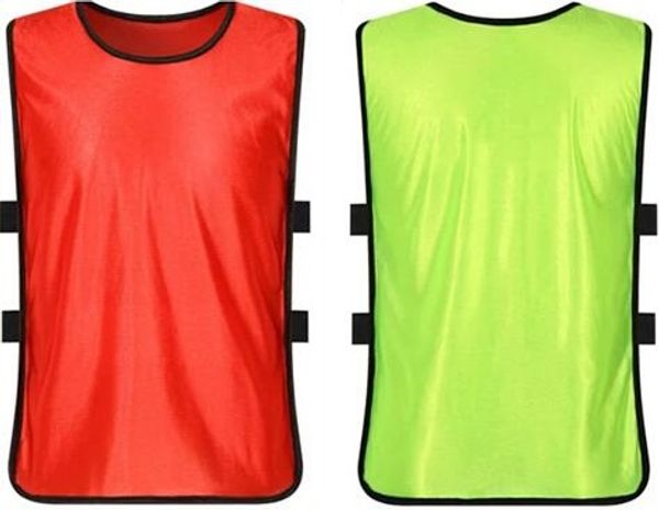 

2019 kid permeability suit football basketball training vest children's uniform advertisement vest group development customization, Black