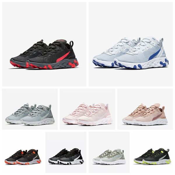 

Epic React Element 55 Мужчины Кроссовки Для Женщин Дизайнер PALE РОЗОВЫЕ Кроссовки Спортивные Мужские Тренер Парус Свет Костяные Кроссовки 36-45