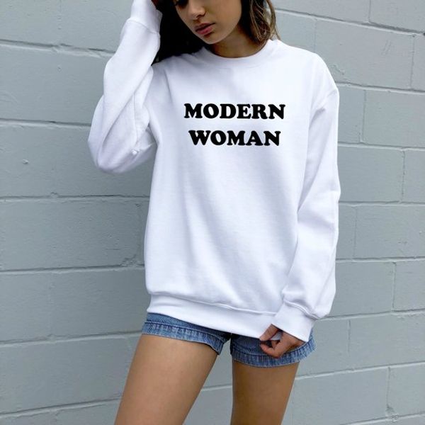 

sugarbaby modern women crewneck sweatshirt gifts for her long sleeve fashion tumblr casual crew neck jumper drop ship, Black