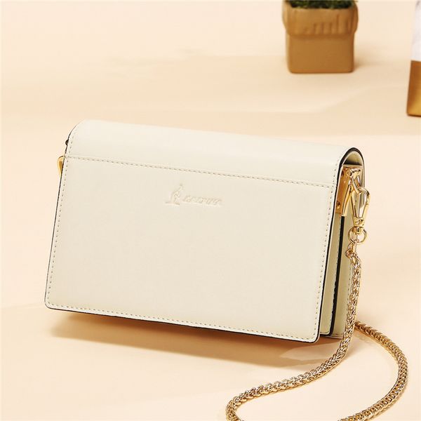 

genuine leather bag white handbag ladies shoulder crossbody bag women