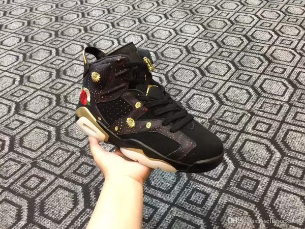 

new arrival mens 6 vi basketball shoes china year printed athletics comfort sport lightweight shoes with box sale