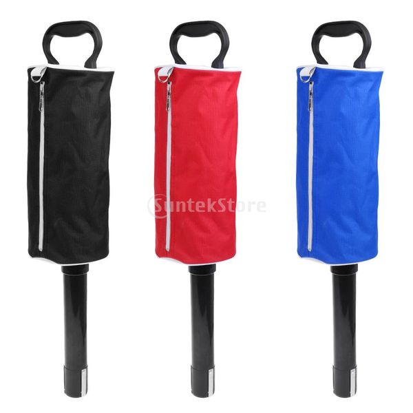 

deluxe shag bag golf ball collector - pick up balls without bending