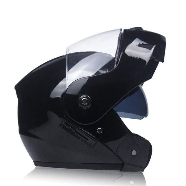 

мотоциклетный шлем двойной объектив открытый лицевой шлем анфас гоночный бег унисекс двойного назначения