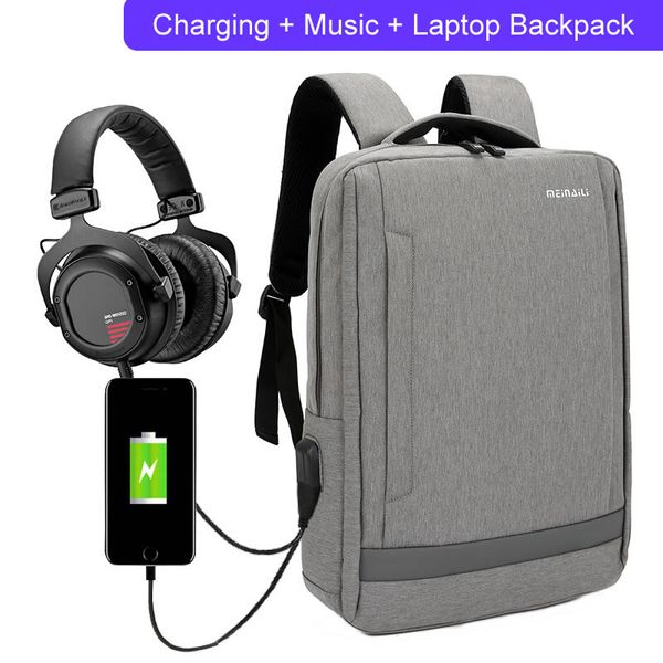 

2019 марка ноутбука рюкзак usb зарядка защиты от угона путешествия рюкзак многофункциональный водонепроницаемый мешок школы мужской mochila