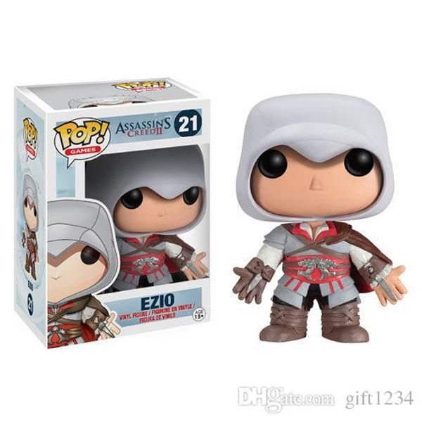 

adorable adorable funko pop assassin's creed ezio vinyl action figure with box #21 popular toy doll good quality