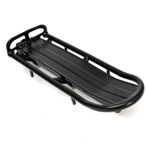 

aluminum alloy black accessories cargo support cycling storage durable luggage seat bicycle rear carrier