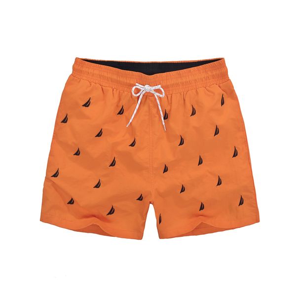 

14 цветов мужские брендовые настольные шорты вышивка задний карман разработан летняя пляжная одежда для мужчин красочные быстросохнущие плав