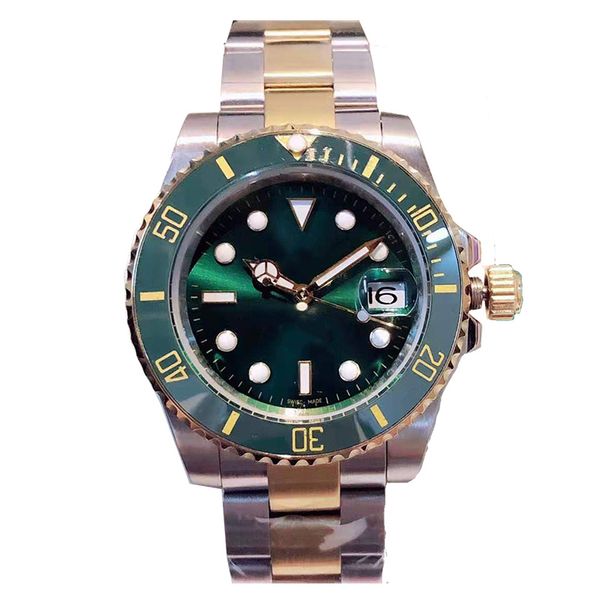 

Роскошный классический бренд, мода, человек, зеленые часы, мужские часы импортиро