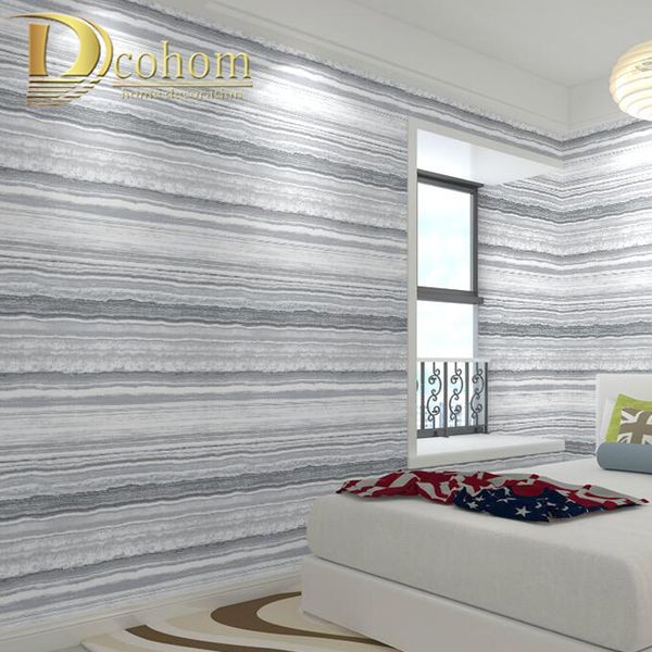 

black grey striped wallpapers modern bedroom curved stripes wall paper roll for living room tv backgroun