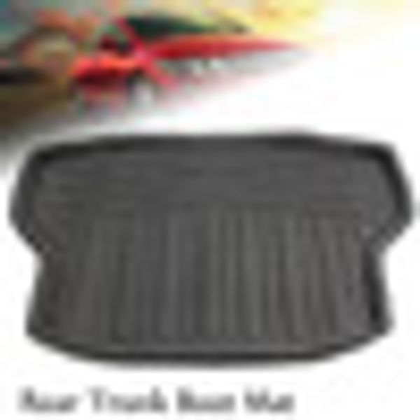 

car carpet floor mats rear trunk boot mat cargo liner floor tray protector auto rear door mat for civic sedan 2016-2018