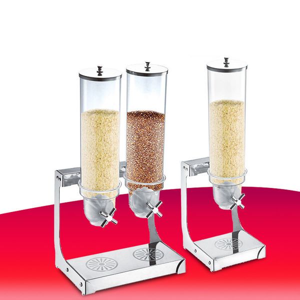 Frete Grátis Comercial Cozinha De Armazenamento Caixas De Cereais Caixas De Cereais Snacks Melão Sementes Nuts Doces Food Snack Dispenser