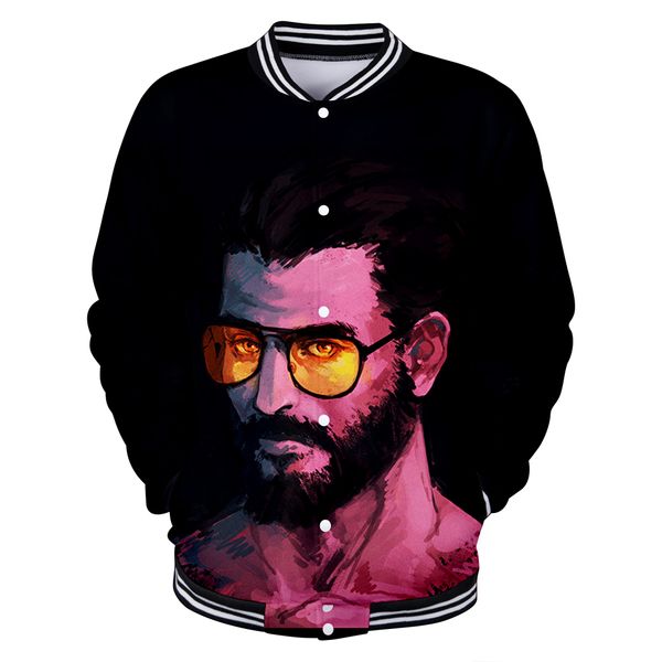 

far cry 5 fashion 3d printed baseball jackets women/men casual long sleeve jackets 2019 trendy streetwear clothes, Black;brown