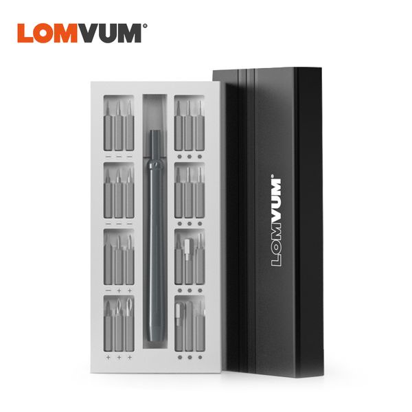 

набор отверток lomvum 55 прецизионных магнитных бит alluminum case ремонт мобильных телефонов мультитул ручной инструмент для телефона часы