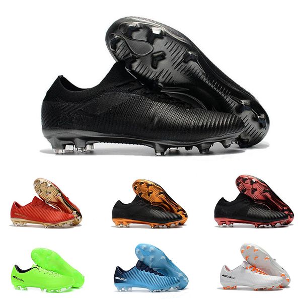 

superior quality cr7 nonslip soccer shoes cristiano ronaldo men mercurial superfly fg tf high world cup training football boots