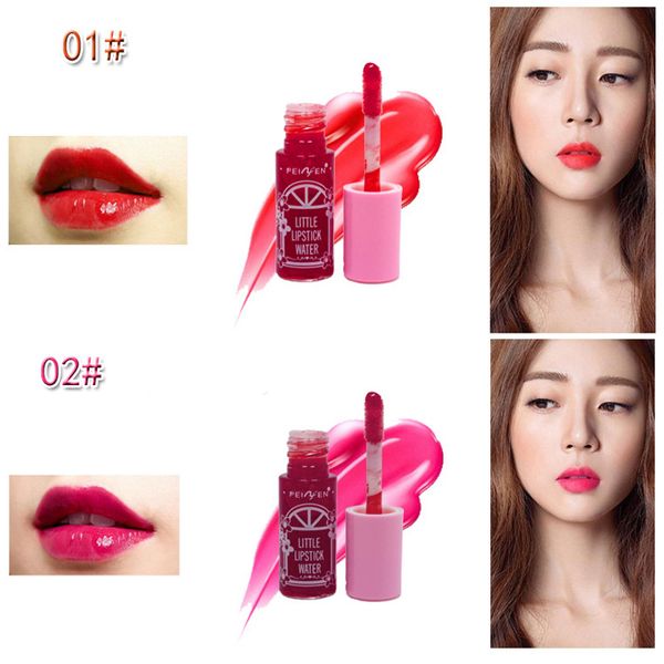 

new peach small lipstick water liquid blush dyed lip liquid lipstick lasting solid color moisturizing 1 box 10pcs