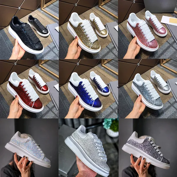 

2019 platform ace classic brand casual shoes chaussures womens sneakers mc queens soles designers alexanders mcqueens dress shoes149f#, Black