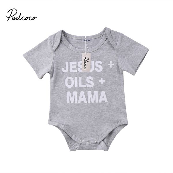 

New 2018 Cotton Newborn Baby Boy Girl Summer Clothes Short Sleeve Romper Jumpsuit Outfits