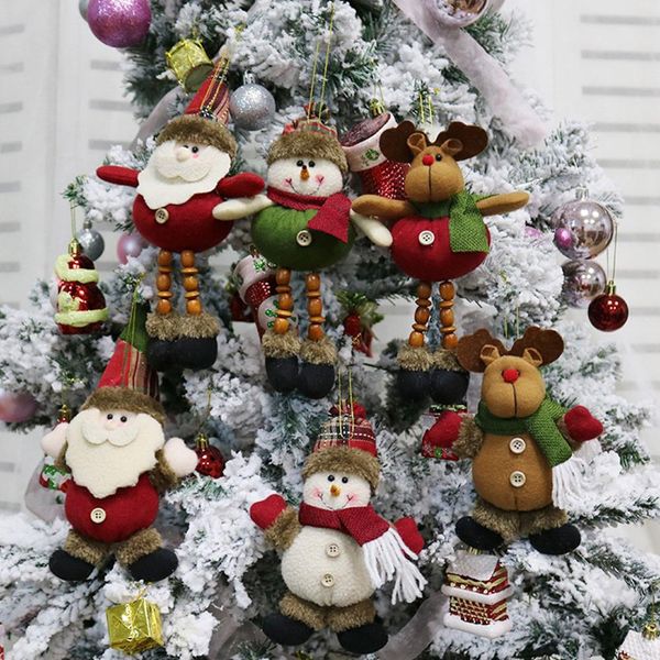 

cute angel plush doll christmas decoration pendant creative christmas tree ornaments decoration for home navidad