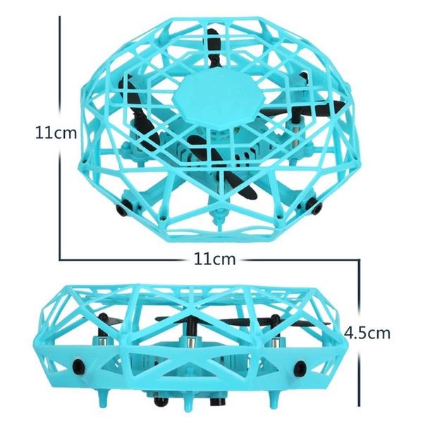 

нло летающая игрушки ручной контролируемая мини drone инфракрасный индукционные автоматическая съемка жест управления полетом для детей взро
