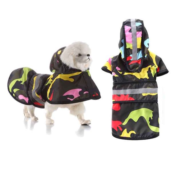 

dog reflective raincoat jacket large size xxxxl colourful