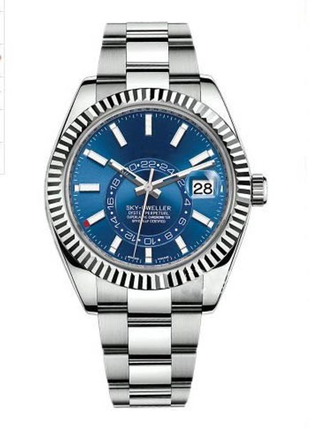 

10 цветов роскошные мужские часы Автоматический механический календарь 42 мм часы