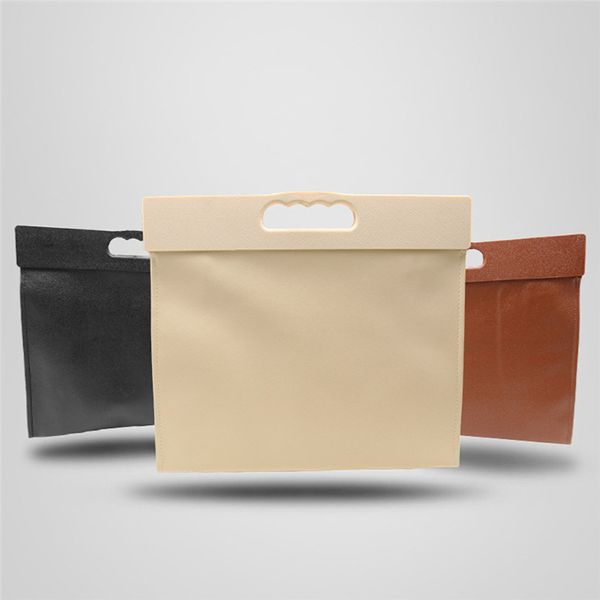

kongyide car trash 1pc leather car accessories garbage bag hanging bag can be sealed garbage 280x320xmm dropship ap19
