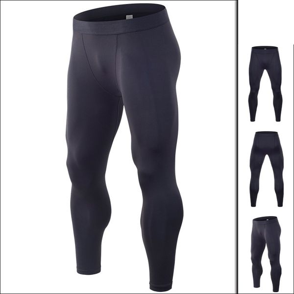 

new brand appal men's compresio tighs pans gym clothin trousrs tight trousers mens jogger outdoor sweatpants in stock, Black;blue
