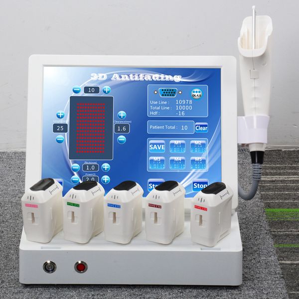 

New 3d hifu face lifting wrinkle removal high inten ity focu ed ultra ound hifu body limming kin lifting