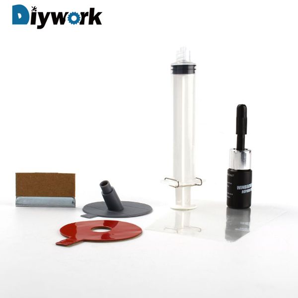 

diywork auto car glass windscreen windshield for chip crack diy repair kit tools