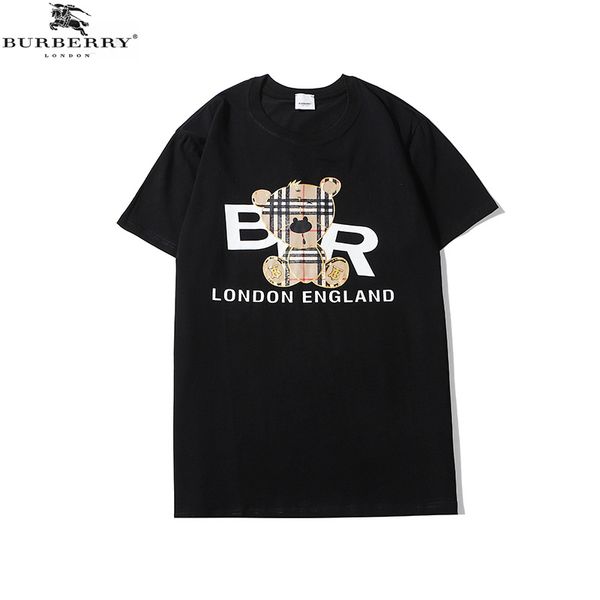 

brand designer short-sleeved t-shirt brand casual t-shirt crown printing brand men and women short-sleeved male designer t-shirt desi, White