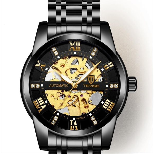 

победитель мужские часы серии classic sport механические часы hot luxury gold из нержавеющей стали марка мода автоматическая skeleton часы д, Slivery;brown