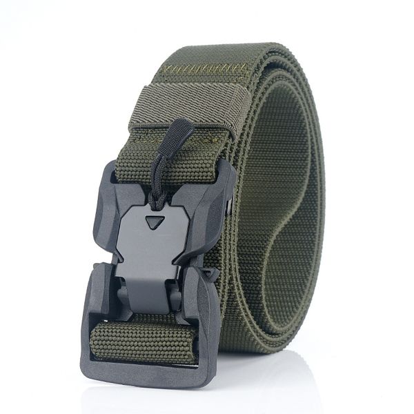 

equipment combat tactical belts for men us army training nylon metal buckle waist belt outdoor hunting waistband, Black;brown