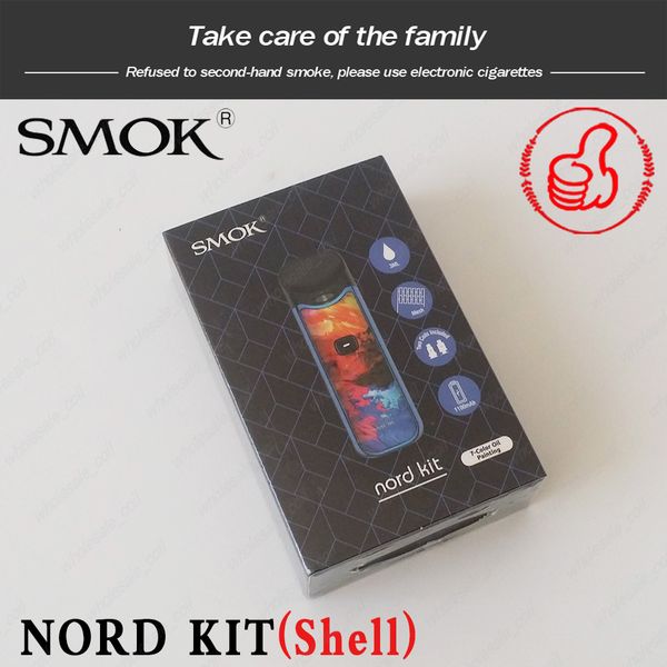 

SMOK Nord Kit Rersin Цвет раковины с пожарной кнопки Nord картридж 3 мл 2мл сетки Регулярные Катушки для обоих суб-ом MTL Vaping 100% Authentic