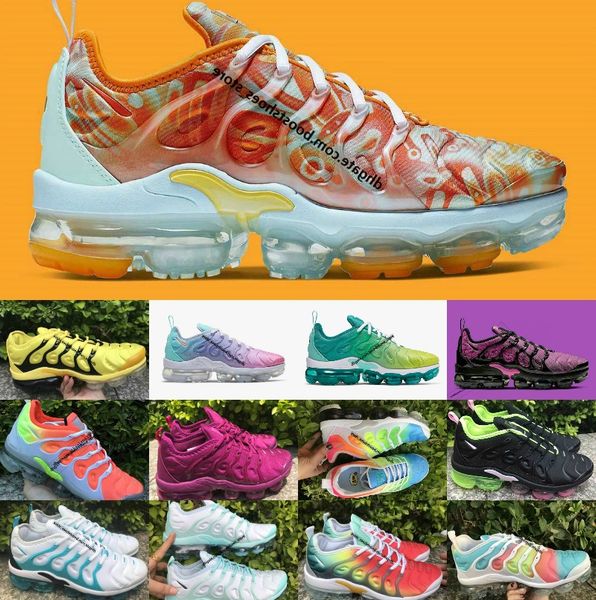

wholesale 2020 new women tn shoes high original new designs fashion breathable tn plus tn chaussures requin red sports shoes 36-40, Black