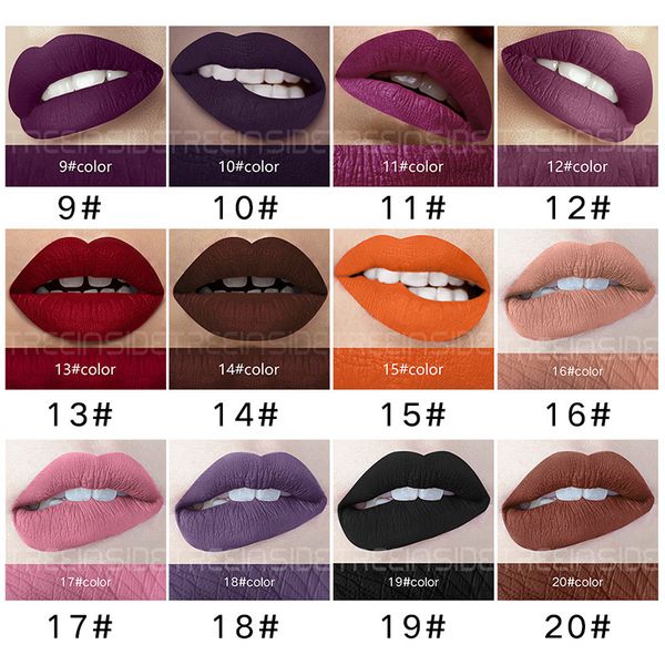 

29 colors matte lip glaze tint velvet liquid lip glaze cosmetics lips makeup waterproof long lasting for beauty