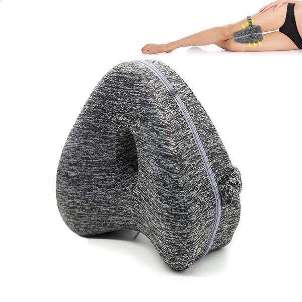 

knee support bed memory foam travel joint ergonomic soft heart shape sciatica relief leg pillow sleeping relax portable hip