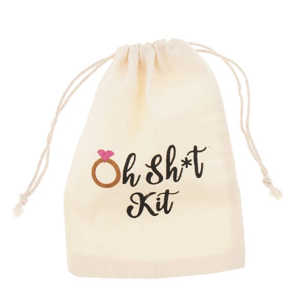 

10pcs gifts bags pouches wedding party gift jewellery candy bags-oh shit kit