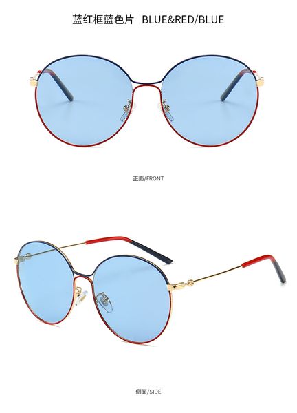 

new men women designer sunglasses z0898e fashion oval sunglasses coating mirror lens hollow metal frame color plated frame uv400 lens, White;black