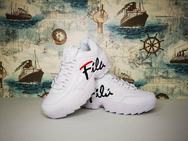 zapatillas con plataforma fila